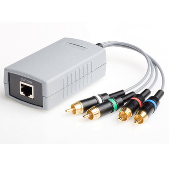 Component Video + S/PDIF Audio  4xRCA  to RJ45 adapter