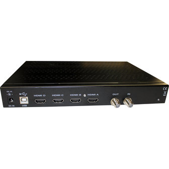 HDMI DVB-T/DVB-C 4-source Encoder / Modulator 