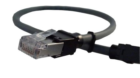 shielded  patch cord RJ45-RJ45