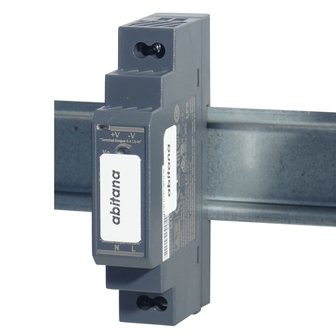 Power supply 5V 2,4A - 2 outputs - DIN-rail mount 