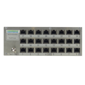 TV-over-Twisted Pair  Amplifier - CableTV &amp; Terrestrial - 24 ports  (ABI-EV4024S00)