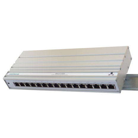 Ethernet Switch 16 x Gigabit - DIN rail mount
