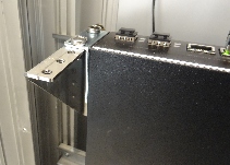 vertical mounting in DINrail cabinet or 19