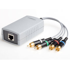 Component Video + S/PDIF Audio  4xRCA  to RJ45 adapter (YPbPr+S/PDIF)  (ABI-AS1003S00)