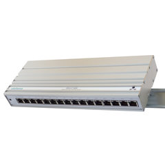 Gigabit Ethernet switch 16 ports - DIN rail mount  (ABI-EL4116S00)