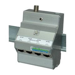 4-channel analog Audio/Video RF modulator with IR-Bus  (ABI-EV1017S00)