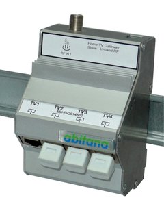 TV-over-Twisted-Pair  RF amplifier - SLAVE - 4 ports  (ABI-EV2014S00)