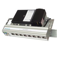 TV-over-Twisted Pair  Amplifier - CableTV & Terrestrial - 8 ports -  DIN-rail mountable (ABI-EV4008SCA) TV-over-Twisted Pair  Amplifier - CableTV & Terrestrial - 8 ports -  DIN-rail mountable (ABI-EV4008SCA)