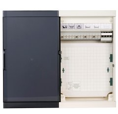 Connect Pro F/FTP or S/FTP CAT6 + COAX Home Cabinet - 5 rooms - BE  (ABI-HP3113S23-1004)