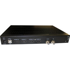 HDMI  DVB-T/DVB-C   4-source Encoder / Modulator (ABI-MD3004SCT)