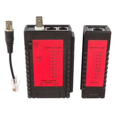 Wiremap network cabling tester for RJ45, RJ11 and Coax links  (ABI-TT1006S00)