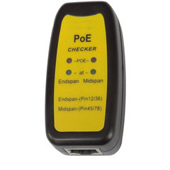 Power over Ethernet PoE 802.3af-at voltage tester (ABI-TT1007S00)