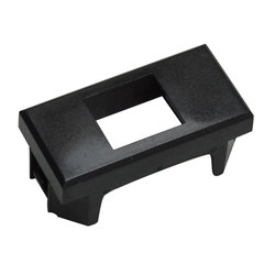 Wall outlet adapter compatible with Ticino Axolute - dark grey - 5pcs (ABI-WA2280S00-5)