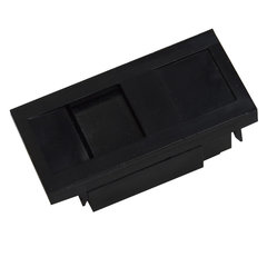 Wall outlet adapter compatible with Euromod - black - 5pcs (ABI-WA2500S00-5)